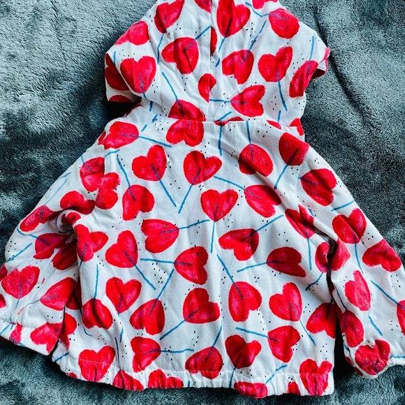 Lovely catimini coat and hoodie double-sided girls size 6 months - Picture 2 of 3